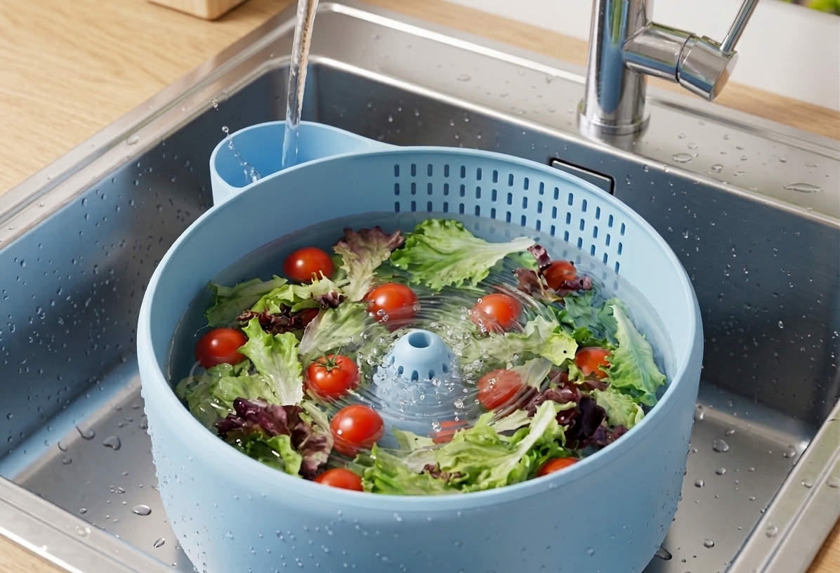 Vegetable and Berry Washer and Strainer